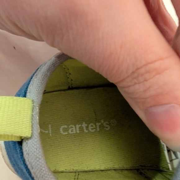 Carter's Toddler Boy Maximus Casual Slip-On Shoes in Size 7 - Picture 7 of 12